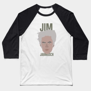 Jim Jarmusch Head Baseball T-Shirt
